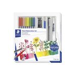 STAEDTLER Aquarell Set Blumen 12-teilig