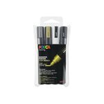 UNIBALL Marker POSCA PC-5M 4er Set 4er Set