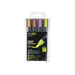 UNIBALL Marker POSCA PC-5M 4SZ Neon 4er Set