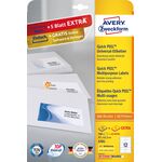 AVERY ZWECKFORM Etik.97x42,3mm Inkjet Laser ws 300 Stück