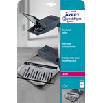 AVERY ZWECKFORM Laser+Kopierfolie A4 25 Blatt