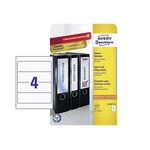 AVERY ZWECKFORM Ordner Etikett br.192x61mm10BL