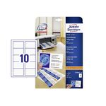 AVERY ZWECKFORM Visitenkarten matt 185g 10 Bl. 40 Blatt