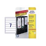 AVERY ZWECKFORM Ordner-Etik.schmal 38x192 ws