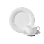 Kaffeeset Tavola Porzellan 18 tlg. weiß 18-teilig