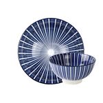 GUSTA  Schale OTB Stripes ø15,7cm - 6 VPE