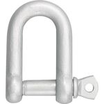 Schäkel Trgf.1100kg Bügel/Bolzen 19mm ger.Form VE=10 St. - VPE: 10