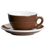 cilio tisch-accessoires Cappuccinotasse 'Roma' mit Untertasse