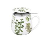 KÖNITZ Becher mit Sieb und Deckel 'My favourite tea Kräuter'