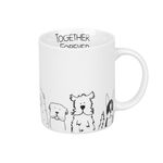 KÖNITZ Kaffeebecher 'Funny dogs'