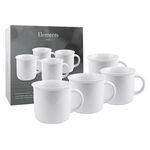 WÄCHTERSBACH Kaffeebecher 'Elements Pure' 4er Pack