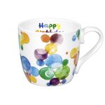 KÖNITZ Kaffeebecher „Happy Birthday Bubbles“