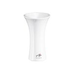 Sandra Rich Vase Tulip Porzellan 11,5cm Ø7cm weiß