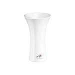 Sandra Rich Vase Tulip Porzellan 17cm Ø10,5cm weiß