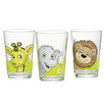 RITZENHOFF & BREKER Trinkglas 'Dschungeltiere' 3er Pack 3 Gläser