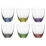 BOHEMIA CRISTAL Whiskybecher 'Viva Colori' 6er Set