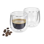 cilio tisch-accessoires Espresso-Glas 'Verona' 2er Set