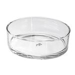 Sandra Rich Schale Glas 8cm Ø25cm klar