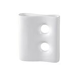 Designervase 2Kreise H22cm