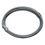 Drahtseil D.2,0mm L.10m 6 x 7+1 FE Bruchkraft 2,34 kN Stahl,verz.