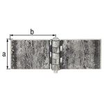 Scharnier 40x60mm STA roh 5mm GAH