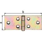 Tischband H.121mm B.offen35mm S.1,5mm STA VA GAH - VPE: 10