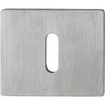 Schlüsselrosetten-Paar E847NS VA F69 Schildst.2mm OB rechteck.HOPPE