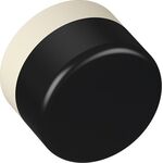 Wandtürpuffer 610B Ku.99 reinweiß ma L.24mm HEWI