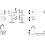 FS-Garnitur Dallas FS-E43L/52/52S/1643 VA F69 D/K TS 40-65mm PZ quad.
