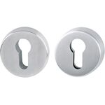 Schutzrosettenpaar E42ZNSB/42HS VA F69 rd.o.ZA S.15mm HOPPE