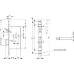 Gegenkasten G3530017 STA rd 20mm BKS