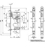 ZT-Einsteckschl.0215 BB 18/ 55/72/8mm DIN L silber rd Kl 1 Ku.BKS