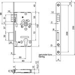 ZT-Einsteckschl.PZW 20/ 55/72/8mm DIN L silber rd Kl 2 Zinkdruckgruss SSF