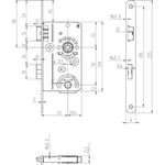 ZT-Einsteckschl.BAD20/55/78/8mm DIN R SP silber rd Kl 2 SSF