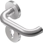 Rosettenhalbgarnitur Rondo H1.0 VA EST 4-KT.8mm BKS