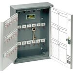 Schlüsselschrank 6700/ 74 R H330xB245xT85mm 2-türig m.Zylinderschl.Anz.Hak.74
