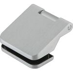 Glastürband OFFICE Junior LM niro elox.80kg f.3-tlg.DORMA-GLAS - VPE: 2
