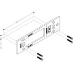 Montagepl.weiß 9016 f.TS 3000 GEZE