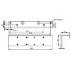 Sturzfutterw.f.DC300 silber ASSA ABLOY