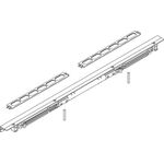 Einzugsdämpfung Levolan 60 SoftstopDuo Kompletts.beids.GEZE