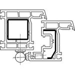 Renovierband K 3174 WF STA weiß ku.-besch.2-tlg.Rollenlänge 57mm SIMONSWERK - VPE: 20
