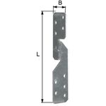 Sparrenpf.Ank.L/R 250x33x2mm GAH - VPE: 50