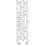 Sicherheitswinkelschließblech L.500mm B.25mm S.2mm VA ma geb.005/3127 SCHNEGEL