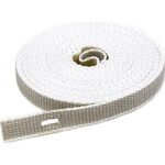 Rollladen-Gurtband Rl. grau Gurt-B. 22mm f.Gurt-L. 50 m Gurt-St. 1,7mm