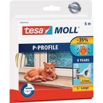 Fenster-/Türmoll tesamoll® 5390 B9mmxH5,5mmxL6m weiß TESA