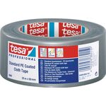 Gewebeband tesaband® Stand.4688 silber-matt L.25m B.50mm Rl.TESA