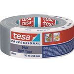 Gewebeband Duct Tape PRO 74613 mattsilber L.50m B.50mm TESA