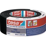 Gewebeband Duct Tape PRO 74613 schwarz L.50m B.50mm TESA