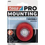 Montageband Mounting PRO Transparent 66965 transp.L.5m B.19mm TESA