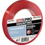 Montageband Mounting PRO Transparent 66965 transp.L.25m B.19mm TESA